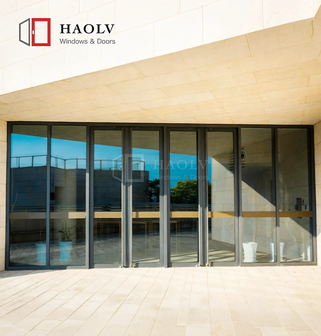 Aluminum Pivot-Hinged Door Aluminum Pivot-Hinged Door
